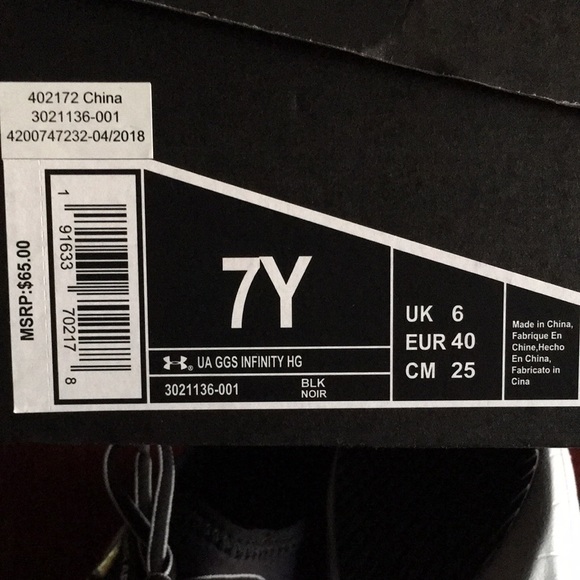 Brand new under armor sneakers - Picture 6 of 6